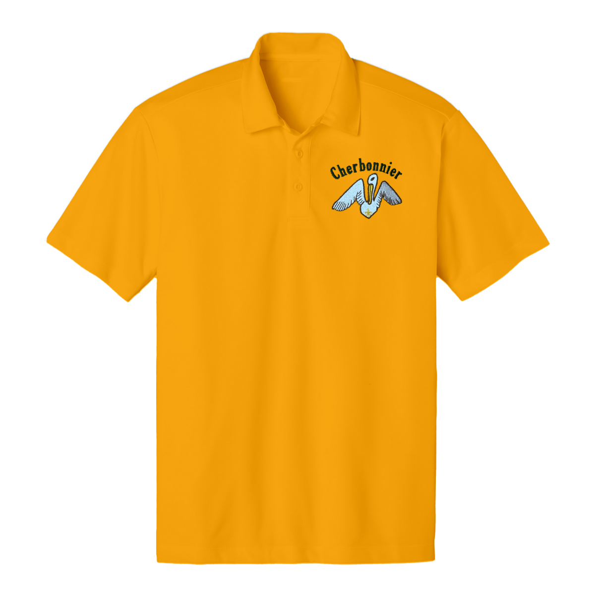 Cherbonnier Rillieux 6st - 8th Gold Polo - Logo Express Uniforms - School Uniforms