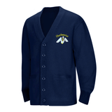 Cherbonnier Rillieux Navy Cardigan V - Neck - Logo Express Uniforms - School Uniforms