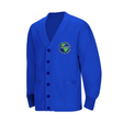 Children's World Cardigan Royal Blue for Unisex - Logo Express Uniforms - School Uniforms