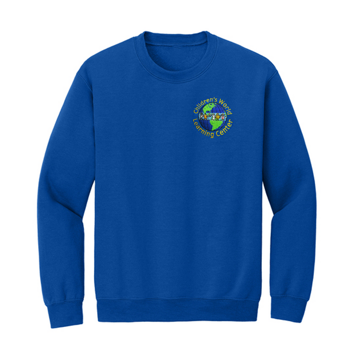Children's World Sweatshirt Royal Blue for Unisex