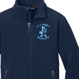 C.T. Janet Navy Fleece Jacket - Logo Express Uniforms - School Uniforms