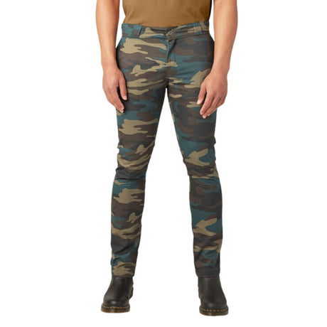 Dickies Boys 801 Skinny Work Pants Hunter Green Camo - Logo Express Uniforms