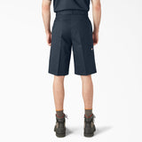 Dickies Boys Flat Front Shorts Dark Navy - Logo Express Uniforms