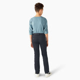 Dickies Boys Flex Waist Double Knee Pants Dark Navy - Logo Express Uniforms