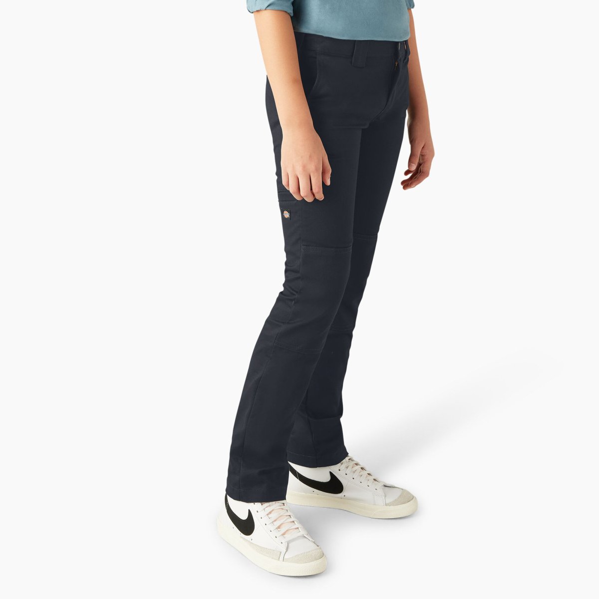 Dickies Boys Flex Waist Double Knee Pants Dark Navy - Logo Express Uniforms
