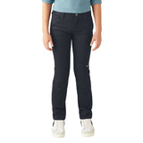 Dickies Boys Flex Waist Double Knee Pants Dark Navy - Logo Express Uniforms