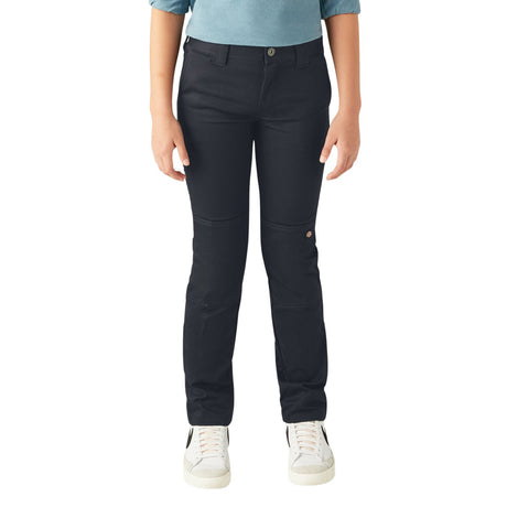 Dickies Boys Flex Waist Double Knee Pants Dark Navy - Logo Express Uniforms
