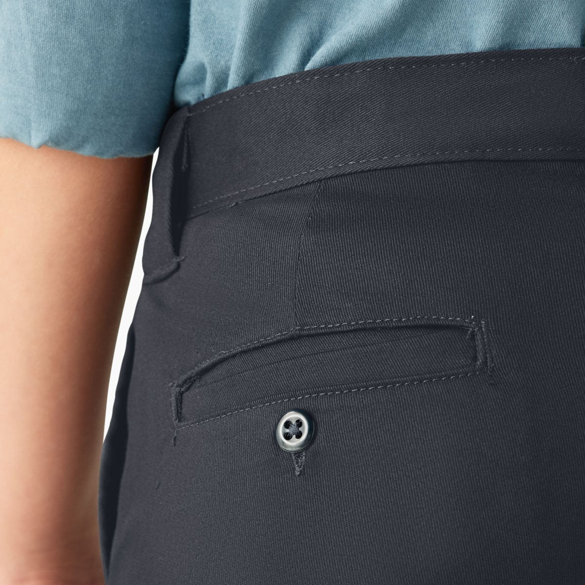 Dickies Boys Flex Waist Double Knee Pants Dark Navy - Logo Express Uniforms