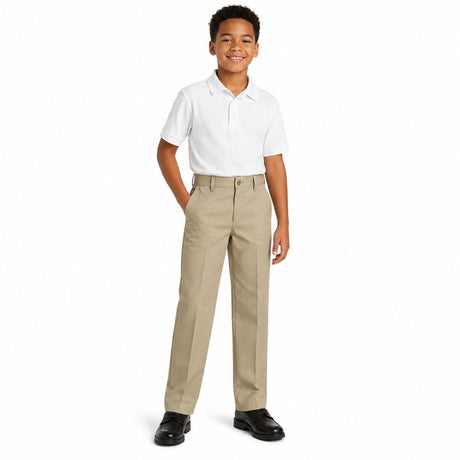 Dickies Boys Flex Waist Pants Desert Sand - Logo Express Uniforms - School Uniforms