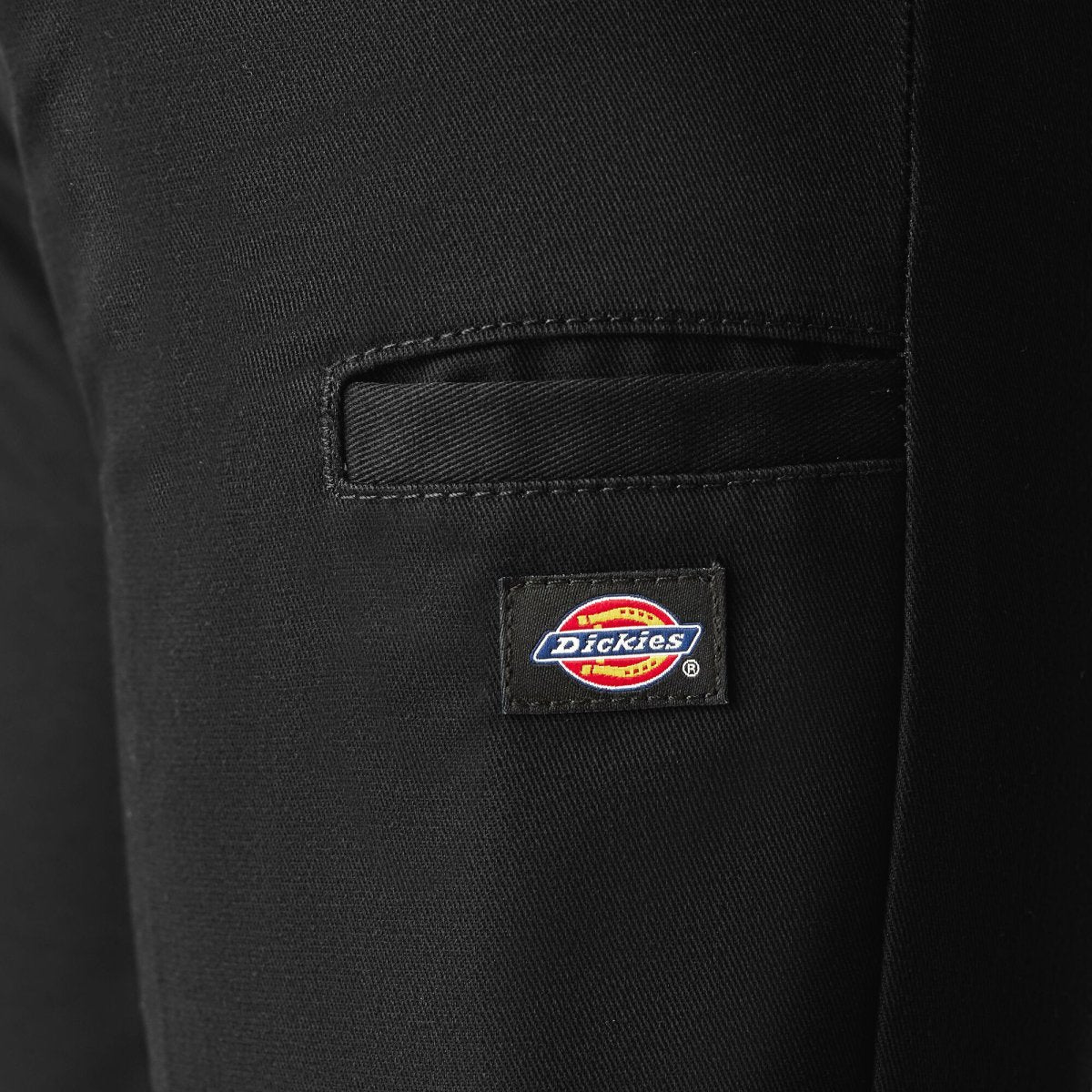 Dickies Boys Skinny Fit Pants Black - Logo Express Uniforms