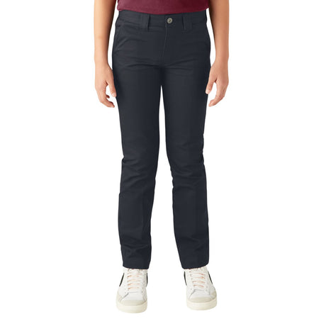 Dickies Boys Skinny Fit Pants Dark Navy - Logo Express Uniforms