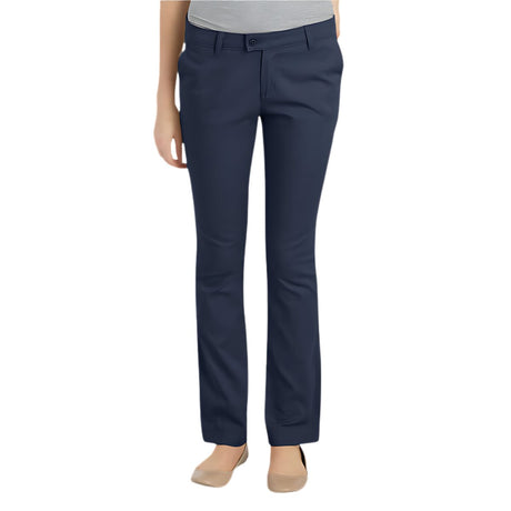 Dickies Girls Junior Slim Fit Pants Dark Navy - Logo Express Uniforms