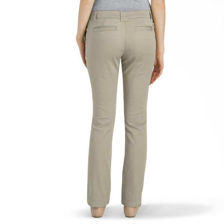 Dickies Girls Junior Slim Fit Pants Desert Sand - Logo Express Uniforms