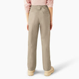 Dickies Girls Slim Fit Pants Desert Sand - Logo Express Uniforms