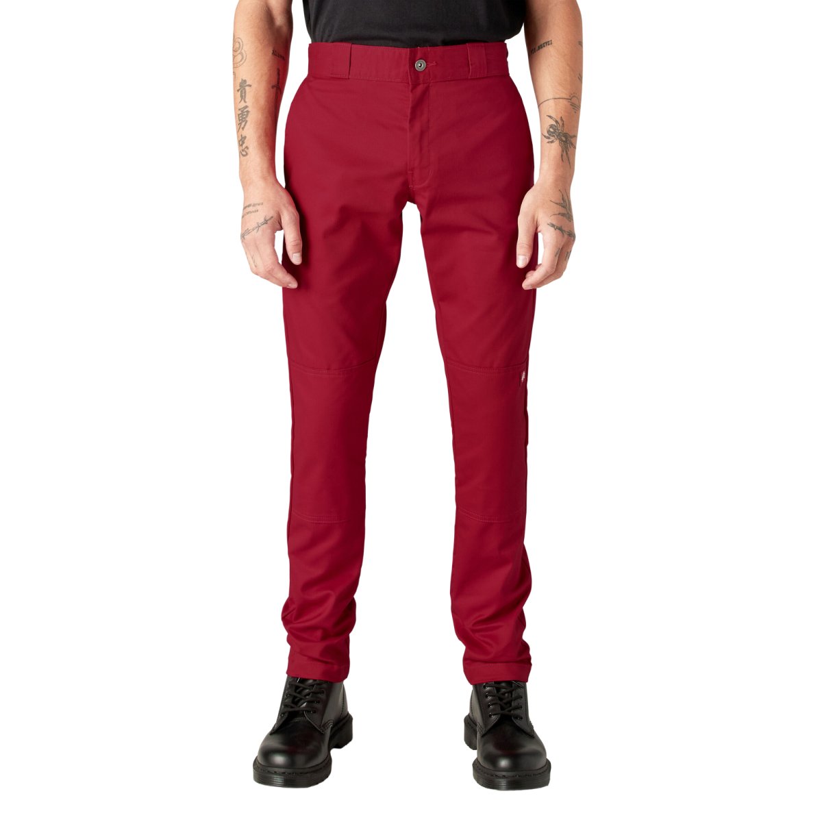 Dickies Men's 811 Skinny Fit Work Pants English Red – Logo Express Uniforms Dickies Men's 811 Skinny Fit Work Pants English Red – Logo Express Uniforms