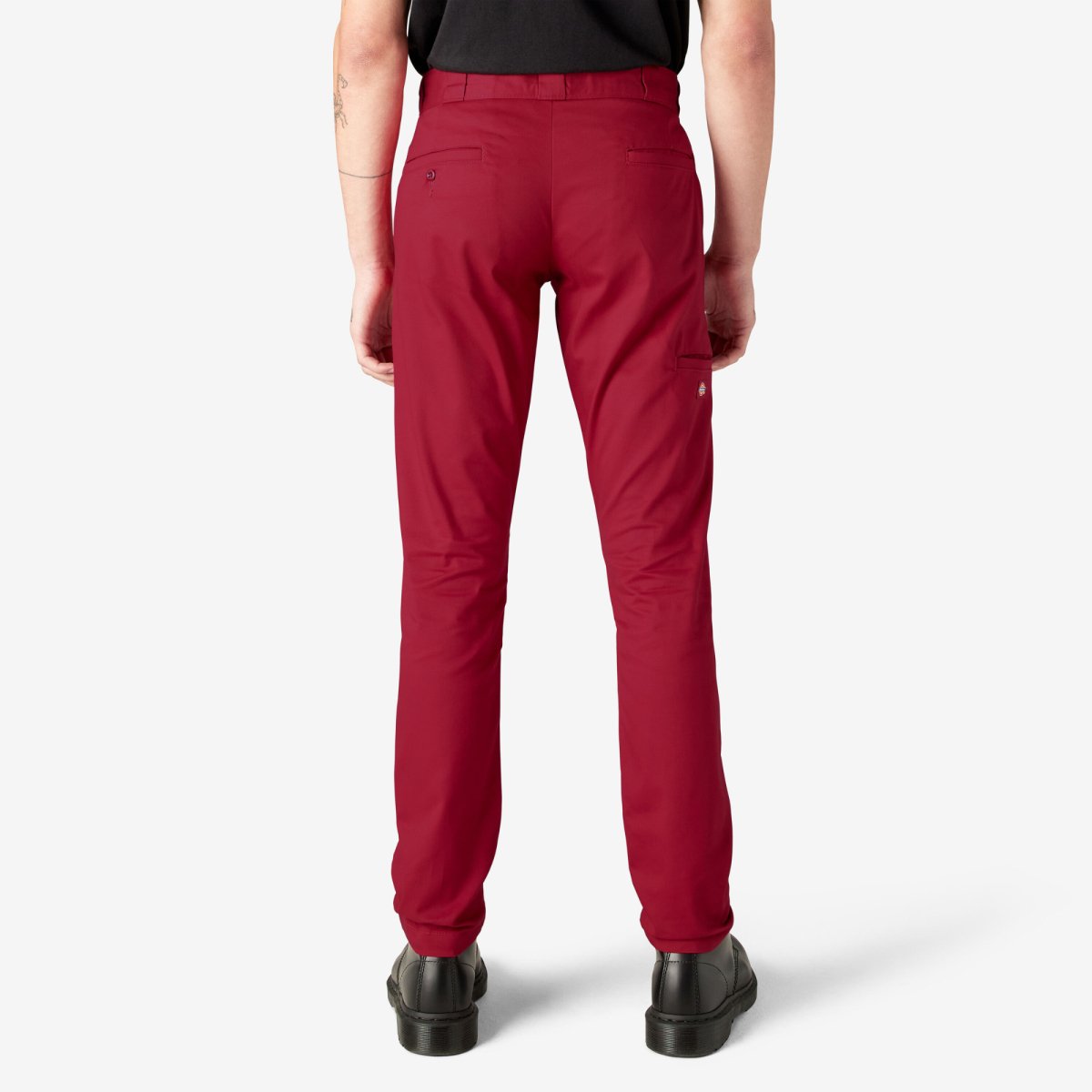 Dickies Men's 811 Skinny Fit Work Pants English Red - Logo Express Uniforms