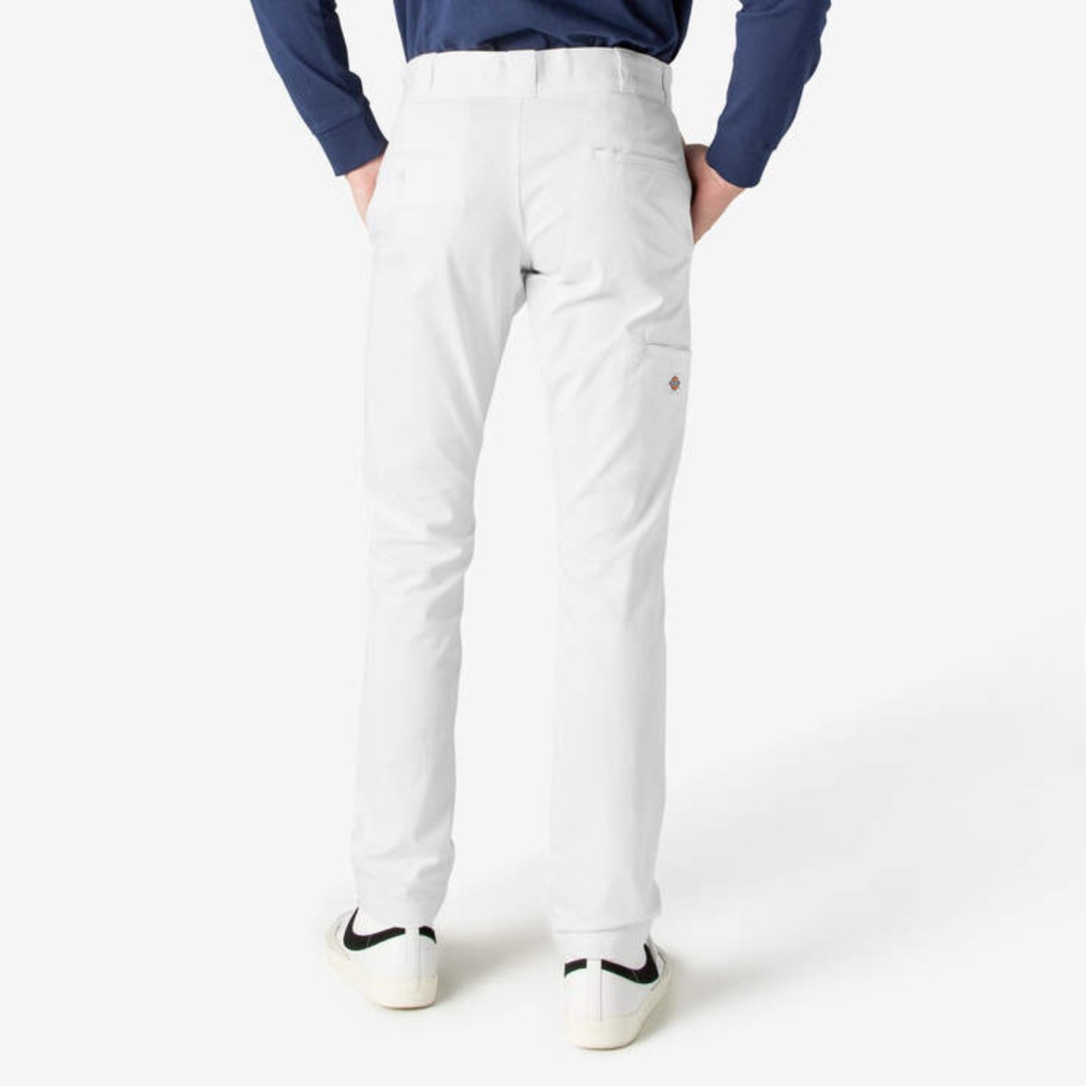 Dickies Men's 811 Skinny Fit Work Pants White – Logo Express