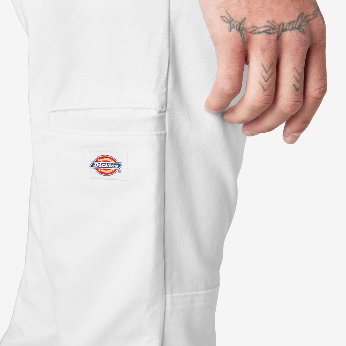 Dickies Men's 811 Skinny Fit Work Pants White – Logo Express