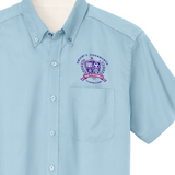 Dwight Eisenhower 3rd-8th Grade Light Blue Oxford Shirt