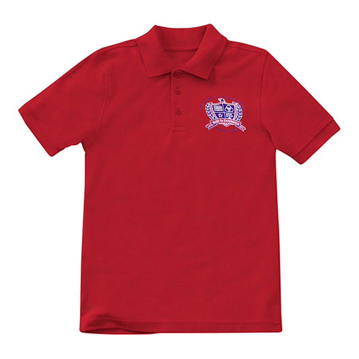 Dwight Eisenhower PreK-2nd Grade Red Polo