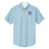 Dwight Eisenhower 3rd-8th Grade Light Blue Oxford Shirt - Logo Express Uniforms - School Uniforms