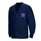 Dwight Eisenhower Navy Cardigan - Logo Express Uniforms - School Uniforms