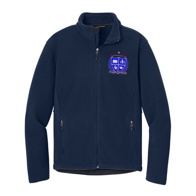 Dwight Eisenhower Navy Fleece Jacket - Logo Express Uniforms - School Uniforms