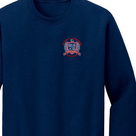 Dwight Eisenhower Navy Sweatshirt - Logo Express Uniforms - School Uniforms