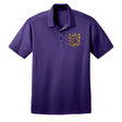 Edna Karr All Grades Purple Dri-Fit Polo - Logo Express Uniforms - School Uniforms