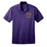Edna Karr All Grades Purple Dri-Fit Polo - Logo Express Uniforms - School Uniforms