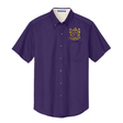 Edna Karr Men's Purple Oxford Shirt - Logo Express Uniforms - School Uniforms