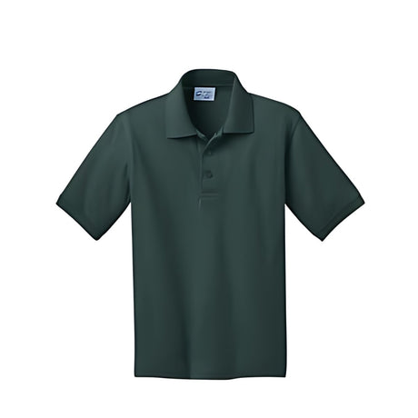 Emmett Gilbert 1st - 5th Hunter Green Polo Youth PK - Logo Express Uniforms