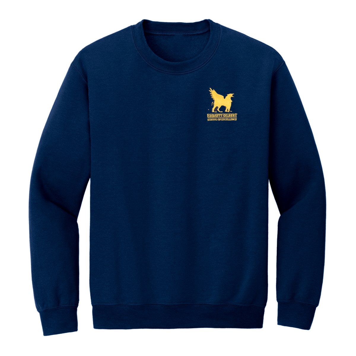 Emmett Gilbert Navy Sweatshirt - Logo Express Uniforms