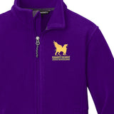Emmett Gilbert PreK-Kindergarten Purple Fleece Jacket - Logo Express Uniforms - School Uniforms