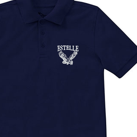 Estelle 1st - 5th Navy Polo - Logo Express Uniforms - School Uniforms