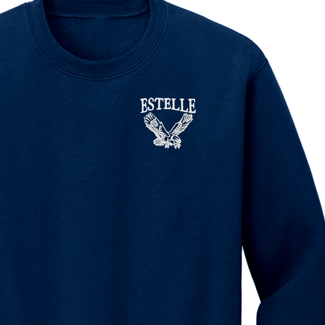 Estelle Elementary Navy Sweatshirt - Logo Express Uniforms - School Uniforms