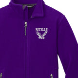 Estelle PreK/Kindergarten Purple Fleece Jacket - Logo Express Uniforms - School Uniforms