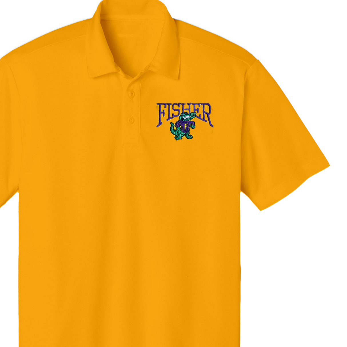 Fisher Middle/High School 7th-8th Optional Gold Polo