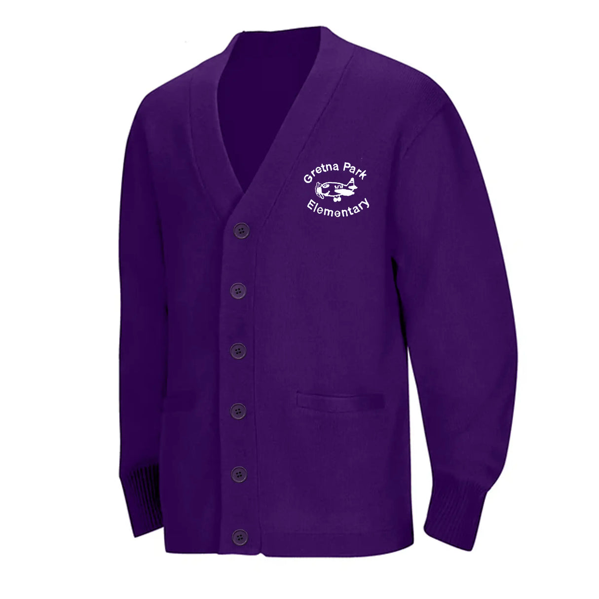 Gretna Park PreK–Kindergarten Purple Cardigan