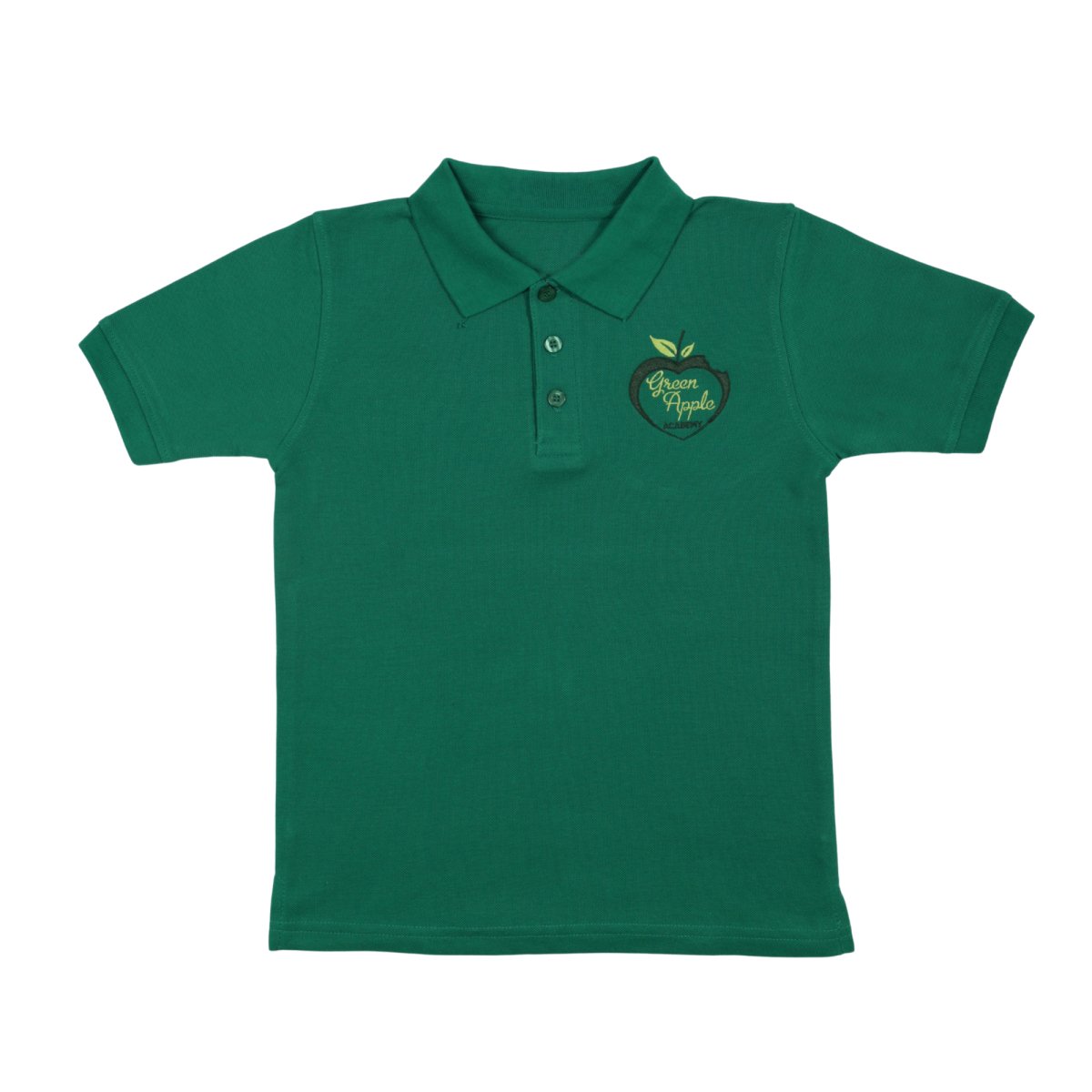 Green Apple Hunter Green Polo Adult Jersey - Logo Express Uniforms