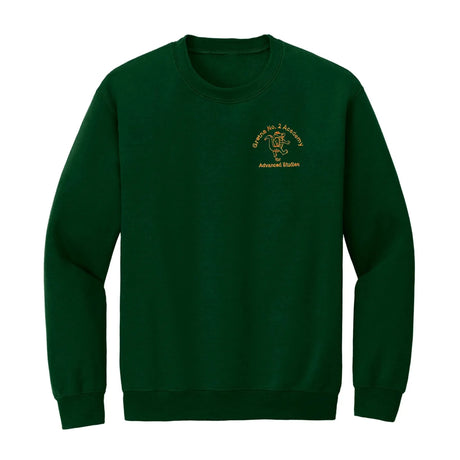 Gretna No. 2 1st-5th Grade Forest Green Sweatshirt - Logo Express Uniforms - School Uniforms