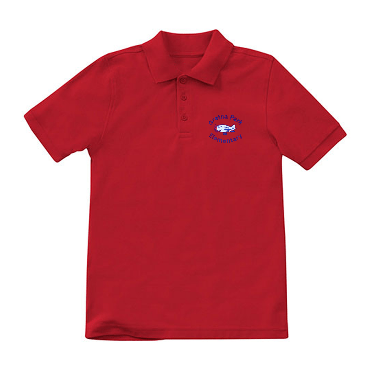 Gretna Park 1st - 5th Red Polo - Logo Express Uniforms - School Uniforms