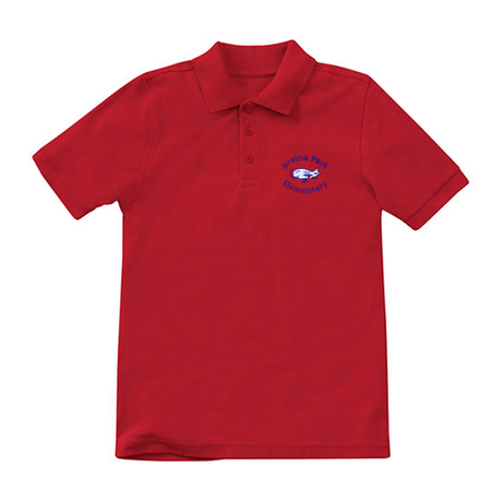 Gretna Park 1st - 5th Red Polo - Logo Express Uniforms - School Uniforms