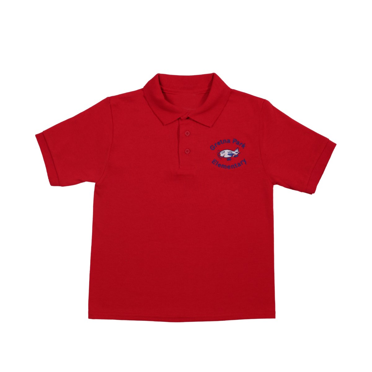 Gretna Park 1st - 5th Red Polo Adult Jersey - Logo Express Uniforms