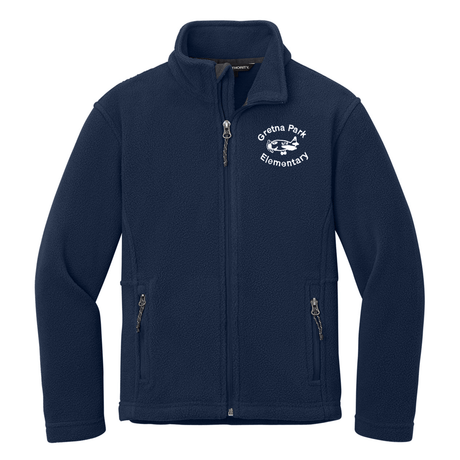 Gretna Park Navy Fleece Jacket - Logo Express Uniforms - School Uniforms