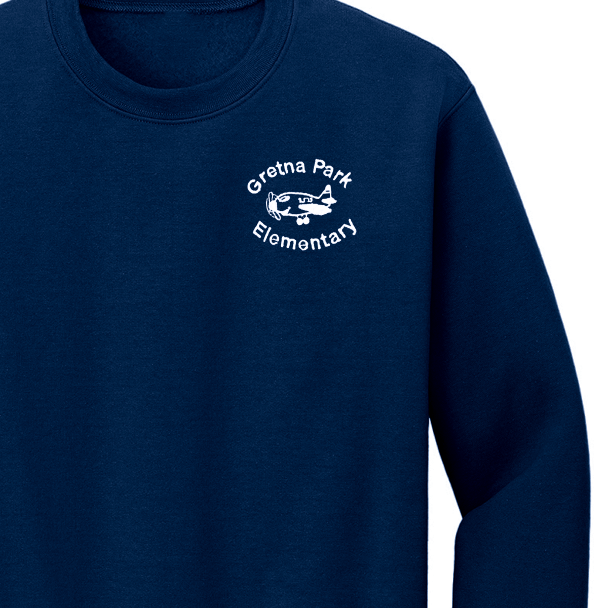 Gretna Park Navy Sweatshirt - Logo Express Uniforms - School Uniforms