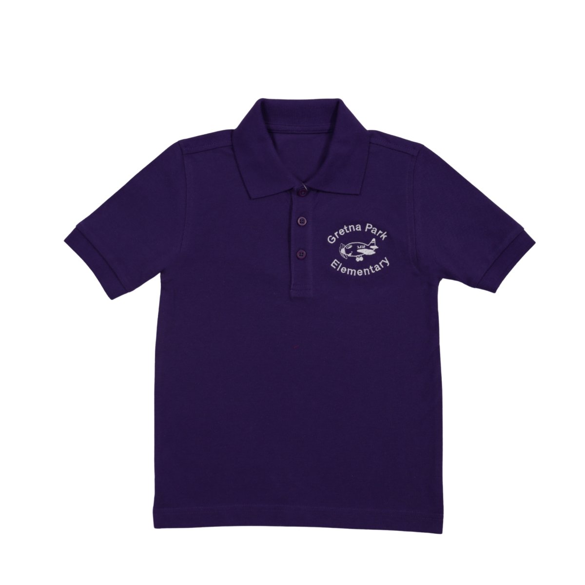 Gretna Park PreK - K Purple Polo Youth Jersey - Logo Express Uniforms