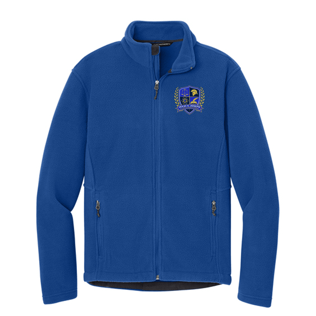 Isaac Joseph at Stella Worley 1st-5th Grade Royal Fleece Jacket - Logo Express Uniforms - School Uniforms