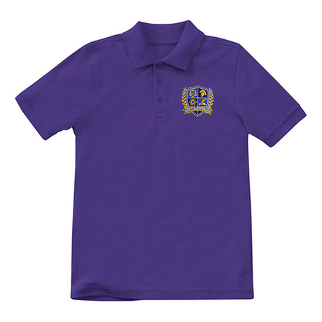 Isaac Joseph at Stella Worley Pre-K–Kindergarten Purple Polo - Logo Express Uniforms - School Uniforms