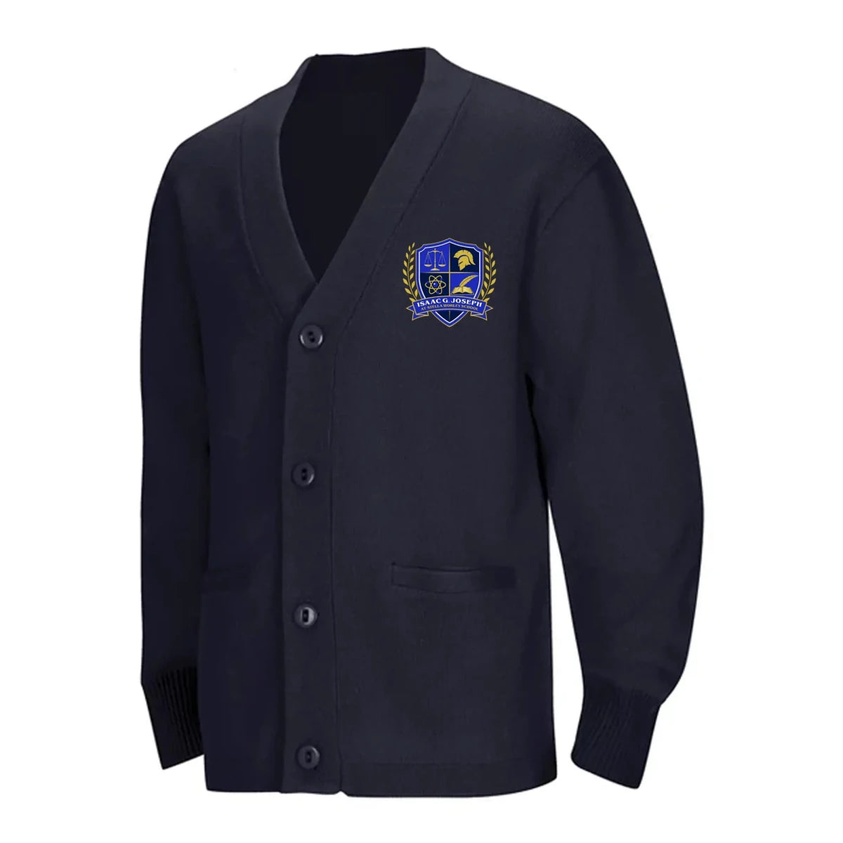 Isaac Joseph at Stella Worley STAR Academy Black Cardigan - Logo Express Uniforms - School Uniforms